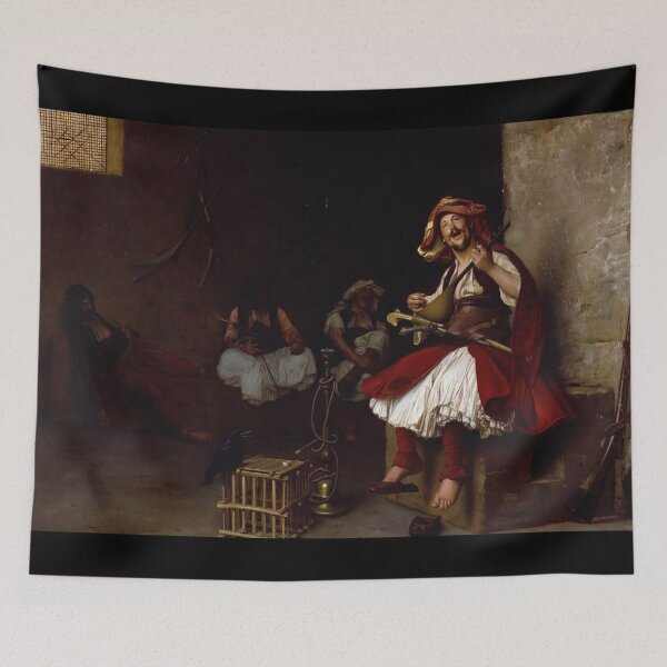 Item preview,  Singing Bashi-Buzuk - Jean-Leon Gerome designed and sold by Vintage Designs +.