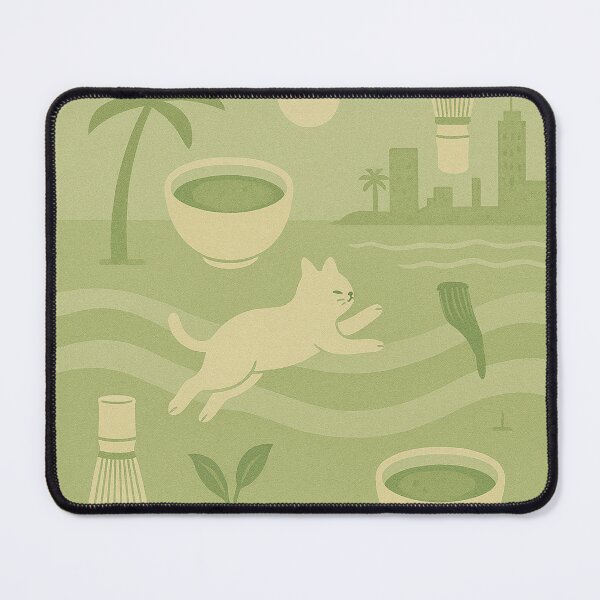 Item preview, Matcha - Matcha art cat kawaii painting designed and sold by PYXOO.