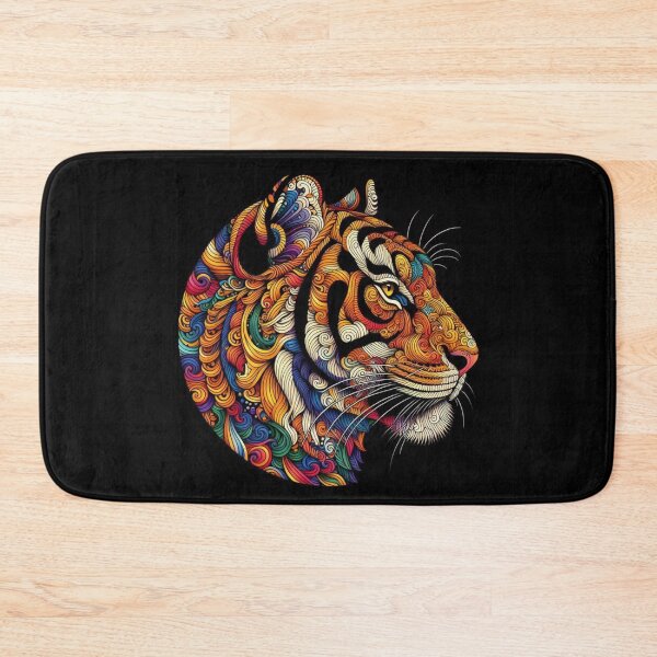 Item preview, Fierce Tiger Mandala Design for Unique Pet Apparel and Accessories #2 – Perfect for Animal Lovers with Wild Style designed and sold by knalpot-design.