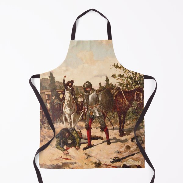 Item preview, Don Quixote vintage illustration art designed and sold by Vintage Designs +.
