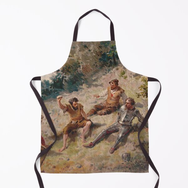 Item preview, Don Quixote vintage illustration art designed and sold by Vintage Designs +.