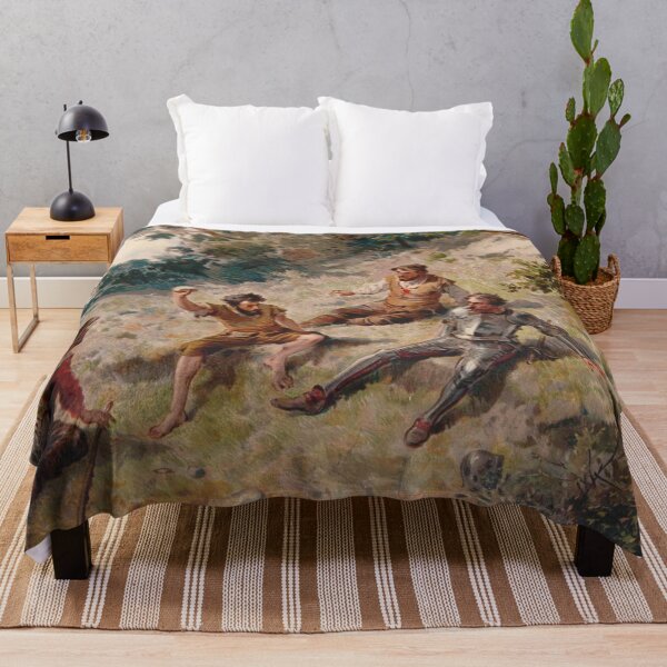 Item preview, Don Quixote vintage illustration art designed and sold by Vintage Designs +.