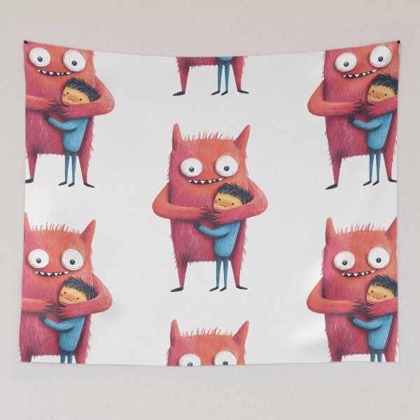 Item preview, Playful Monster: Friendly Kid Fun designed and sold by bapupa.