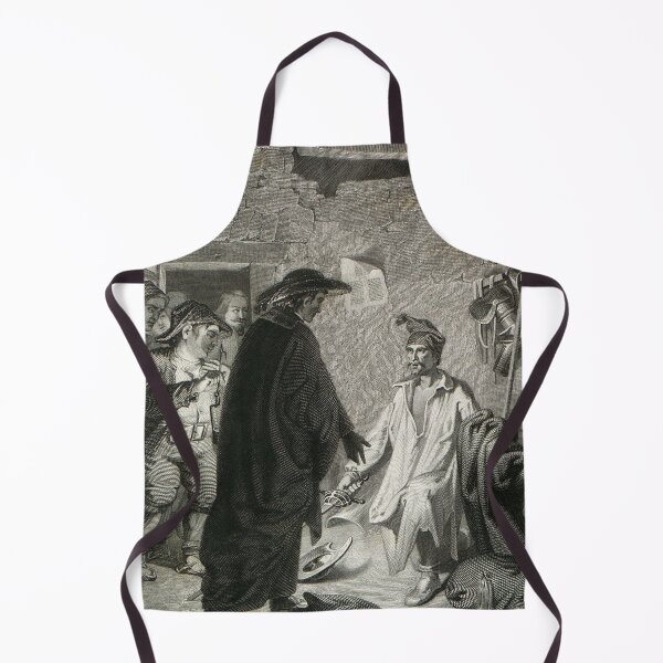 Item preview, Vintage Don Quixote illustration designed and sold by Vintage Designs +.