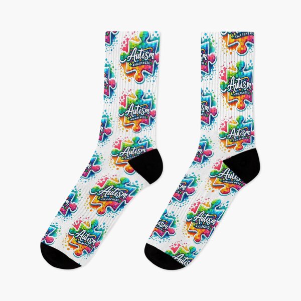 Item preview, Autism Puzzle Piece – Bold, Colorful Awareness Design designed and sold by WHDProduction45.