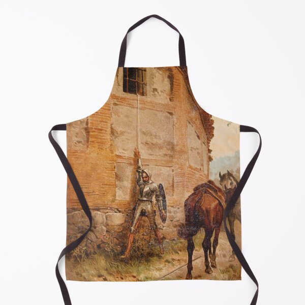 Item preview, Don Quixote vintage illustration art designed and sold by Vintage Designs +.