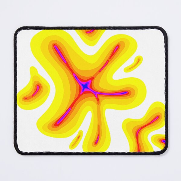 Item preview, Yellow abstract print  designed and sold by STEF-MARKT.