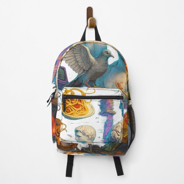 Item preview, Italian Brainrot Aesthetic – Surreal Chaos with Pizza, Statues, and Memes designed and sold by artist-for-you.