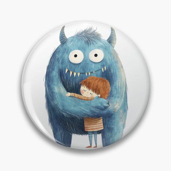 Item preview, Playful Monster: Cute Child Friend designed and sold by bapupa.