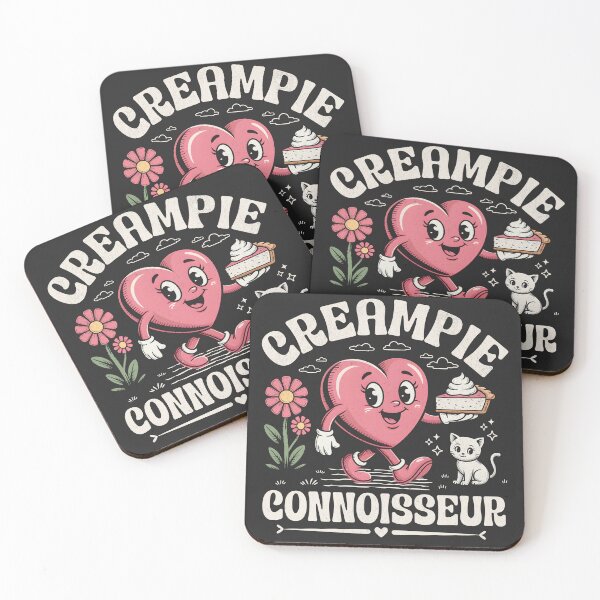 Item preview, Creampie Connoisseur - Retro Heart Mascot designed and sold by BeansterNL.