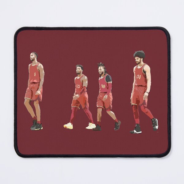 Item preview, Evan Mobley & Donovan Mitchell & Darius Garland & Jarrett Allen designed and sold by raffrasta.