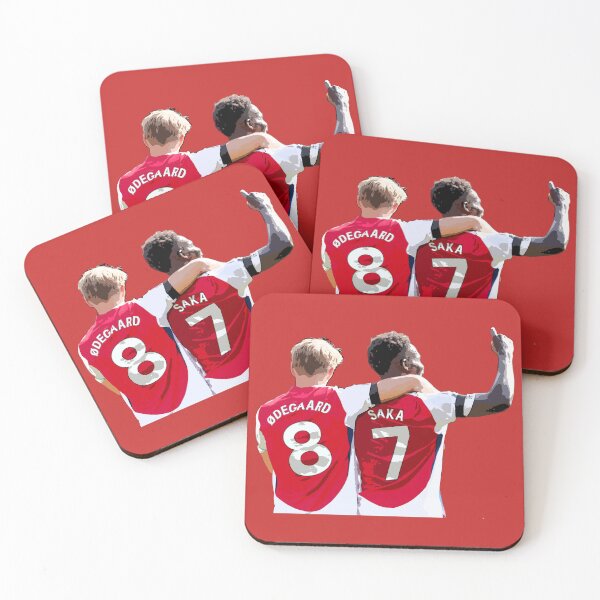 Item preview, Bukayo Saka & Martin Odegaard designed and sold by raffrasta.