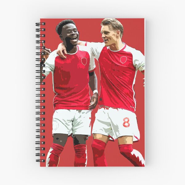 Item preview, Bukayo Saka & Martin Odegaard designed and sold by raffrasta.