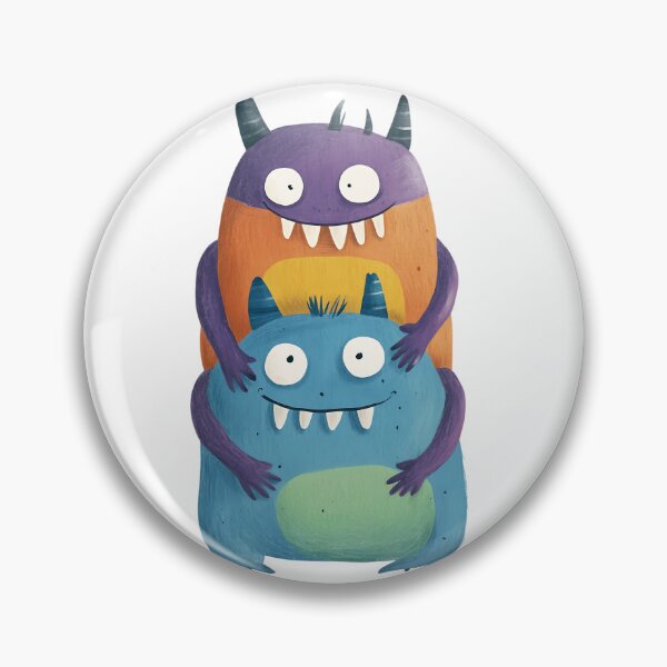 Item preview, Playful Monster: Happy Child Monster designed and sold by bapupa.
