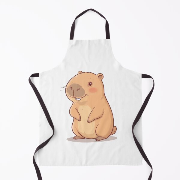 Item preview, Kawaii Capybara drawing designed and sold by DisenyosBubble.