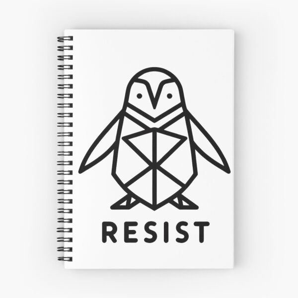 Item preview, Penguin Resist Penguin Protest designed and sold by Agnes-Creative.