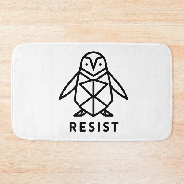Item preview, Penguin Resist Penguin Protest designed and sold by Agnes-Creative.