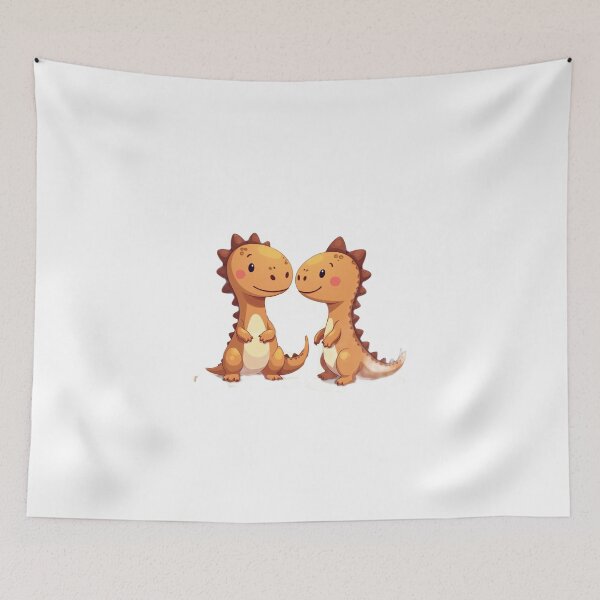 Item preview, Kawaii Dinosaur Brothers designed and sold by ibaitxushop.
