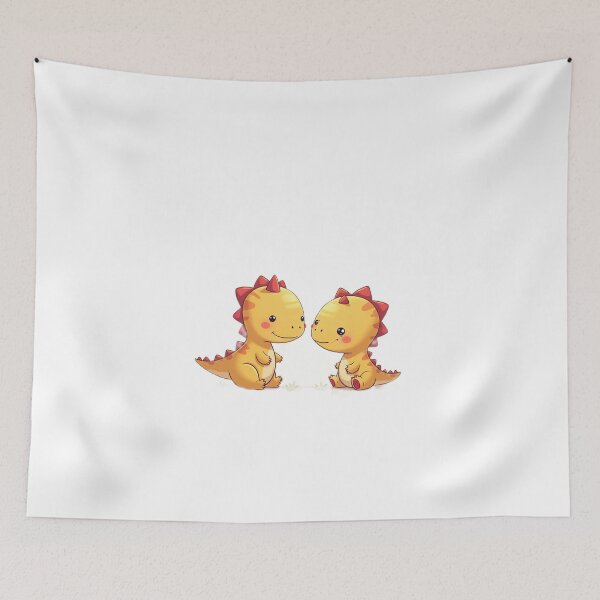 Item preview, Kawaii Dinosaur Brothers designed and sold by ibaitxushop.