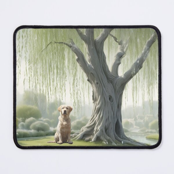 Item preview, Labrador Under A Willow Tree designed and sold by NikkiBear67.