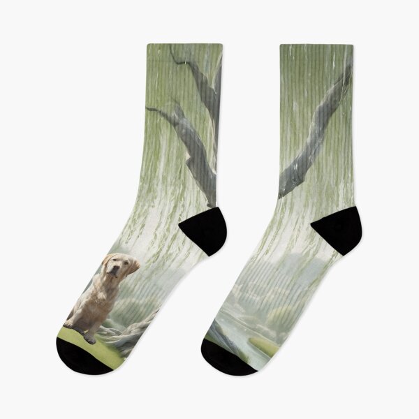 Item preview, Labrador Under A Willow Tree designed and sold by NikkiBear67.