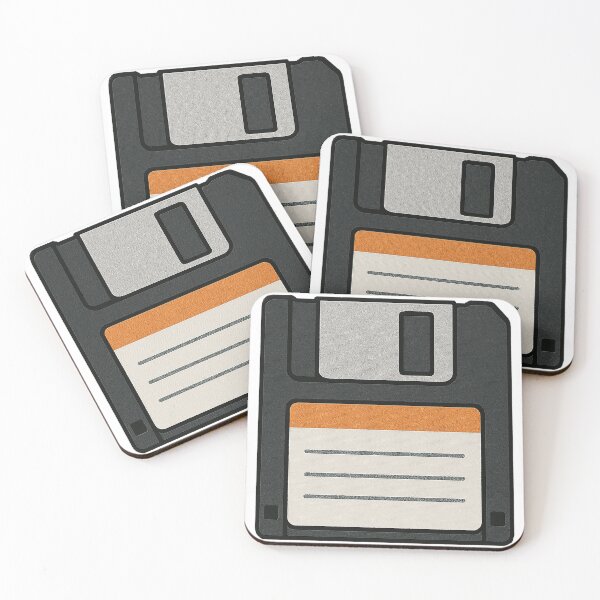 Item preview, Floppy Disk Sticker - Computer Vintage Style Stickers designed and sold by HusamMad.