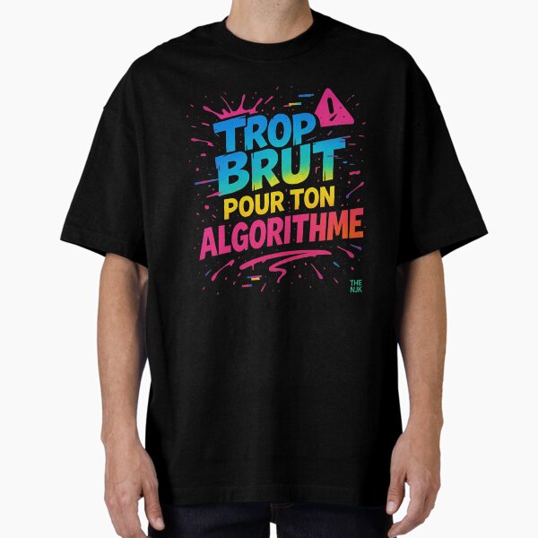 Item preview, Graffiti "Too Crude for Your Algorithm" designed and sold by VIBE CRAFT STUDIO.