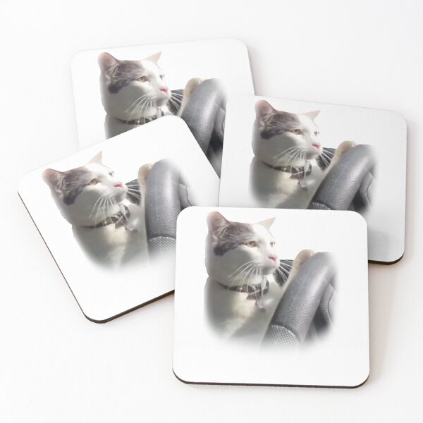 Item preview, Cat driving a car meme designed and sold by lvlupthreads.