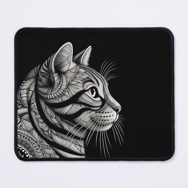 Item preview, Charming Cat Mandala Design for Stylish Pet Apparel and Accessories – Perfect for Animal Lovers and Artistic Souls designed and sold by knalpot-design.