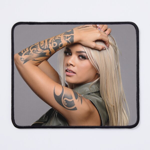 Item preview, Woman with tattoos cool studio photo design designed and sold by Vintage Designs +.
