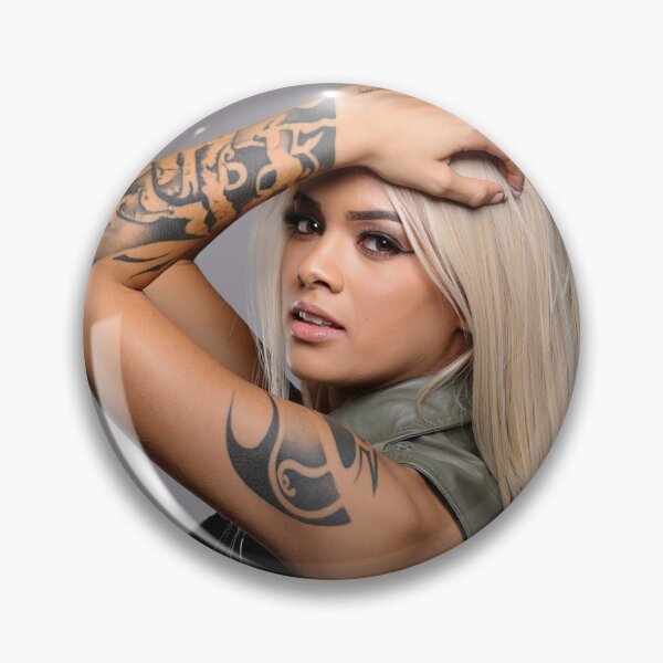 Item preview, Woman with tattoos cool studio photo design designed and sold by Vintage Designs +.