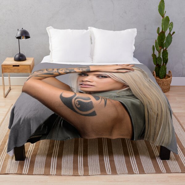 Item preview, Woman with tattoos cool studio photo design designed and sold by Vintage Designs +.
