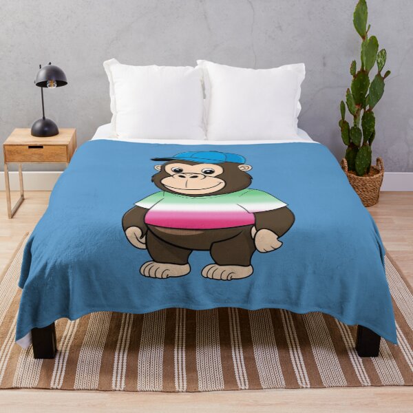 Item preview, Cool Pride Gorilla with Abrosexual Tee | Abrosexual Animal Design designed and sold by Travelslightly.