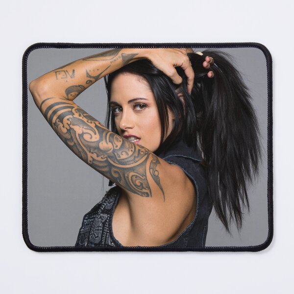 Item preview, Woman with tattoos cool studio photo design designed and sold by Vintage Designs +.
