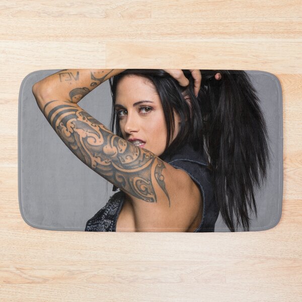 Item preview, Woman with tattoos cool studio photo design designed and sold by Vintage Designs +.
