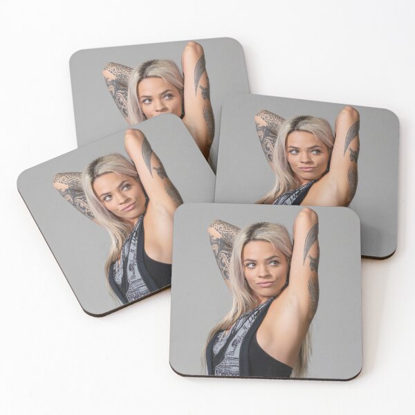 Item preview, Woman with tattoos cool studio photo design designed and sold by Vintage Designs +.
