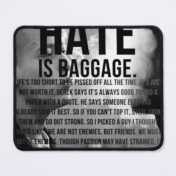 Item preview, American History X - Hate Is Baggage full quote designed and sold by damdirtyapeuk.