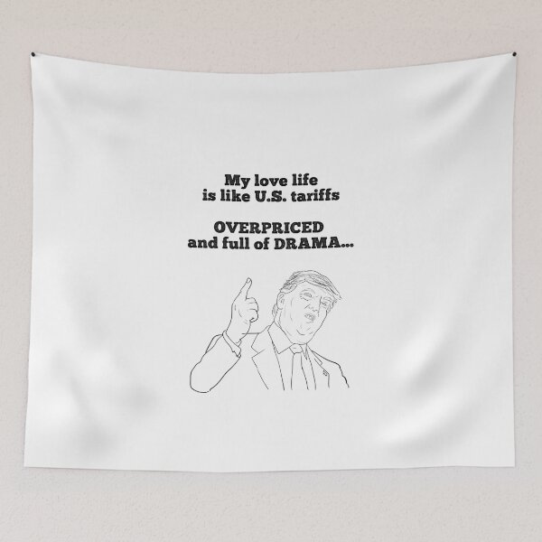 Item preview, Dating Me Comes with a 125% Emotional Tariff - Funny Relationship Quote designed and sold by AlphaMaleHacks.
