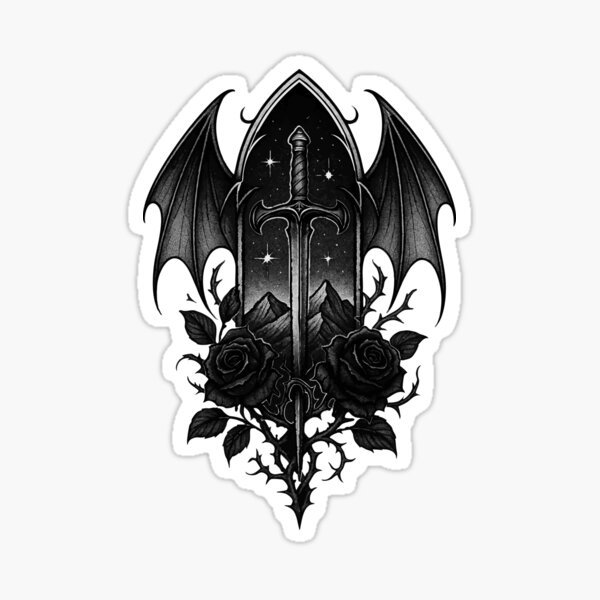 Artikel-Vorschau von ACOTAR-EMBLEM, designt und verkauft von A Court of Creations and Starlight.