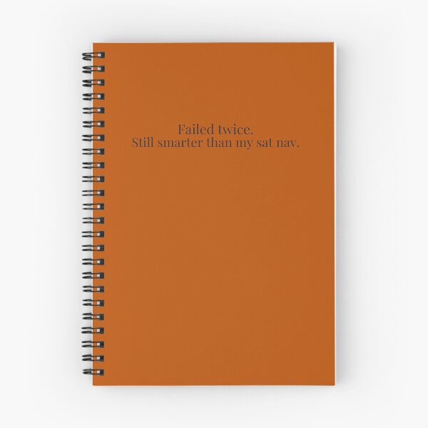 Item preview, Failed Twice. Still Smarter Than My Sat Nav. - Theory Test Quote designed and sold by IgnitionWorks.
