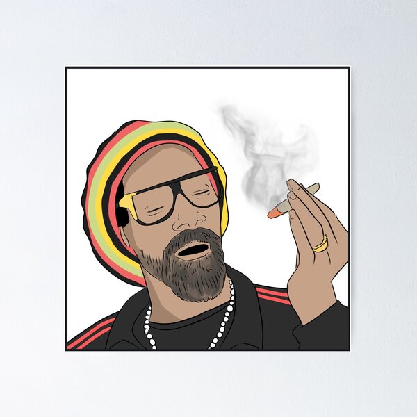 Item preview, Snoop Dogg Hand-Drawn 420 Art designed and sold by Post.Colonial.