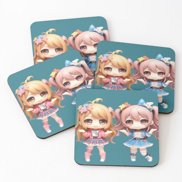 Item preview, Enchanting chibi art in dolled-up style – miniature dreams with character designed and sold by FotoworldEdel.