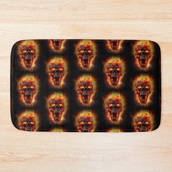 Item preview, Portrait of a Burning Skull designed and sold by MummyEffect.