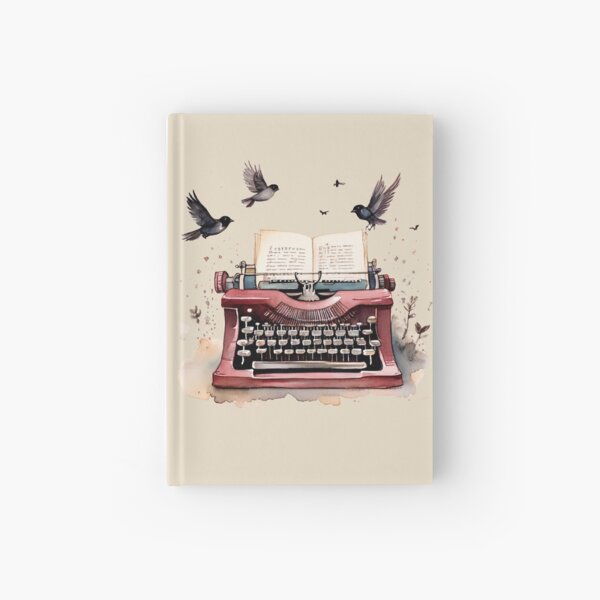 Item preview, Vintage Typewriter with Birds designed and sold by emilypigou.