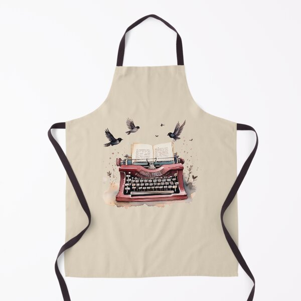 Item preview, Vintage Typewriter with Birds designed and sold by emilypigou.