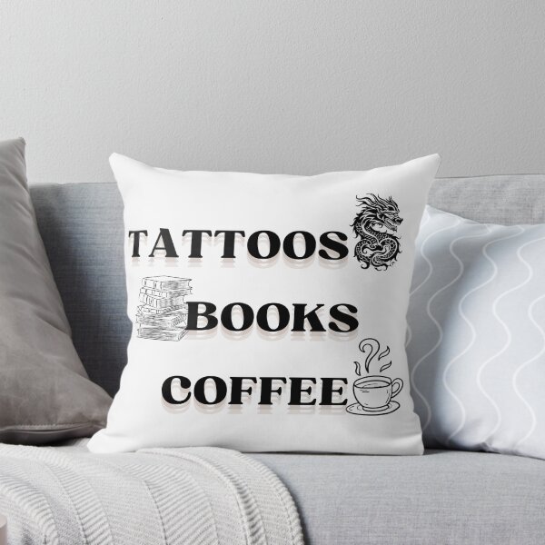 Item preview, Tattoos Books and Coffee designed and sold by elizabethdancer.