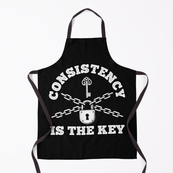 Item preview, Consistency is the key - motivational designed and sold by MO DESIGNS.