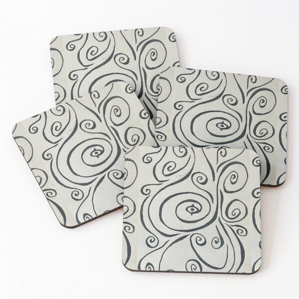 Item preview, Abstract swirl painting designed and sold by LinasLilStudio.