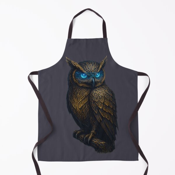 Item preview, Cybernetic owl. Strigiforme. Futuristic bird design. designed and sold by Shoot-The-Moon.