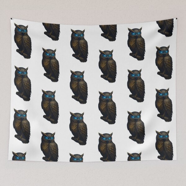 Item preview, Cybernetic owl. Strigiforme. Futuristic bird design. designed and sold by Shoot-The-Moon.
